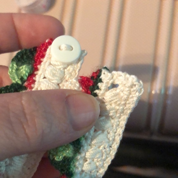 🏵Christmas Handmade crocheted bracelet - Picture 3 of 3